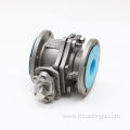 Investment casting impeller pump housing case shell parts